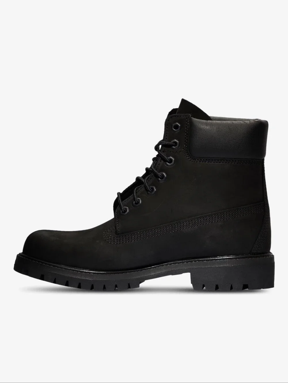 SIZE 8.5-Timberland Premium 6 IN IN WATERPROOF BOOT BLACK NUBUCK MEN'S BOOTS